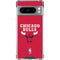 NBA Chicago Bulls Red Distressed Google Pixel 8 Pro Clear Case